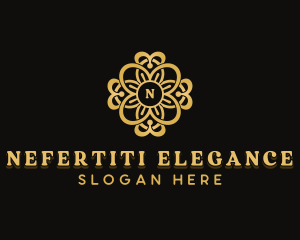 Luxury Floral Jewelry logo design