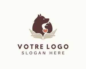 Veterinarian - Cat & Dog Pet Care logo design