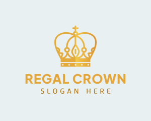 Regal Monarch Crown logo design