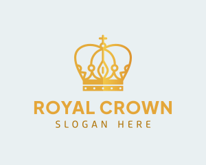 Regal Monarch Crown logo design