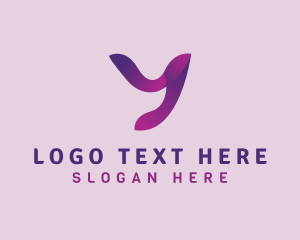 Letter Y - Beauty Salon Letter Y logo design