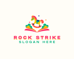 Rocking Horse Daycare logo design