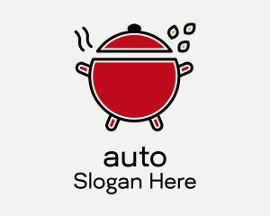 Kitchen Cooking Pot  Logo