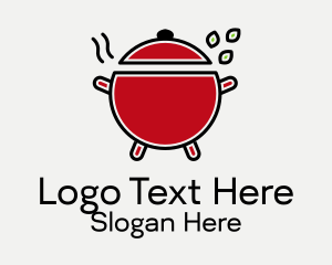 Kitchen Cooking Pot  Logo