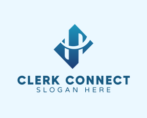 Clerk - Business Company Letter H logo design
