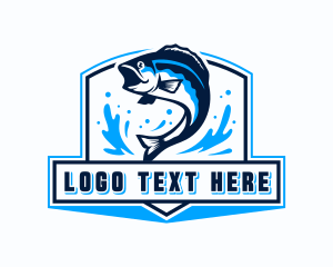 Underwater - Fish Seafood Restaurant logo design