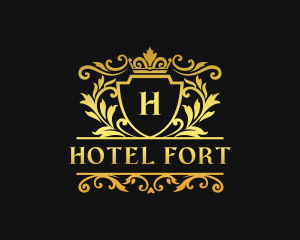 Elegant Royal Hotel logo design