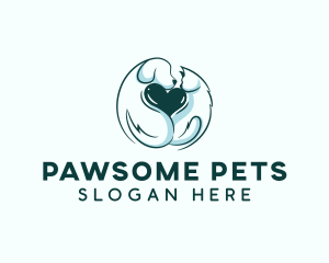 Pet - Pet Heart Veterinary logo design