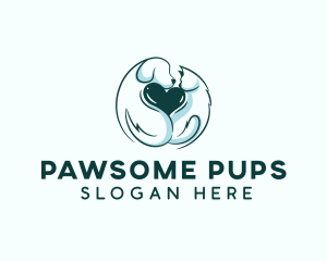 Pet Heart Veterinary logo design