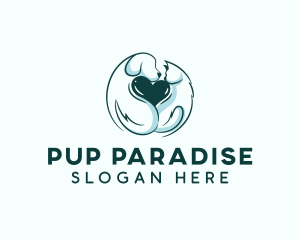 Pup - Pet Heart Veterinary logo design