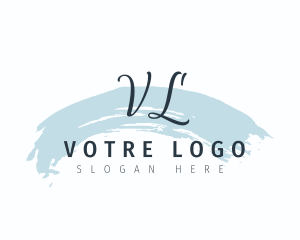 Watercolor - Watercolor Brush Cursive logo design