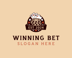 Casino Online Gaming Bet logo design