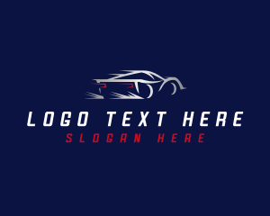 Driving - Car Drifting Racer logo design