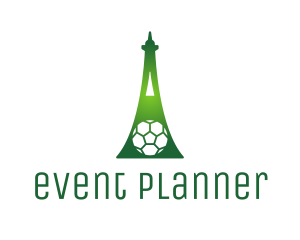 Ball - Green Soccer Tower logo design