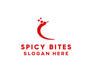 Chili - Spicy Red Chili logo design