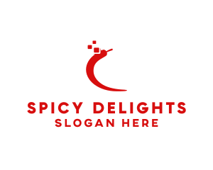 Spicy - Spicy Red Chili logo design