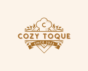 Gourmet Chef Toque logo design