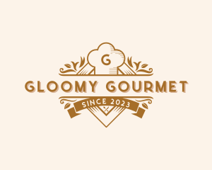 Gourmet Chef Toque logo design