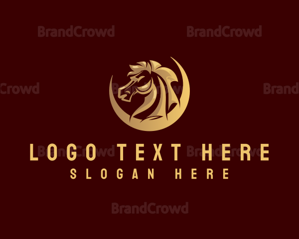 Horse Stallion Equine Logo