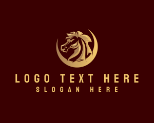 Rodeo - Horse Stallion Equine logo design