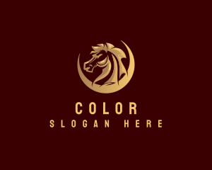 Jockey - Horse Stallion Equine logo design