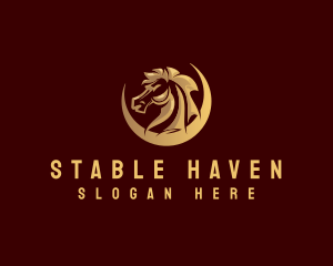 Riding - Horse Stallion Equine logo design