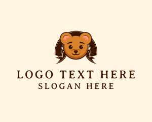 Cute Teddy Bear Logo