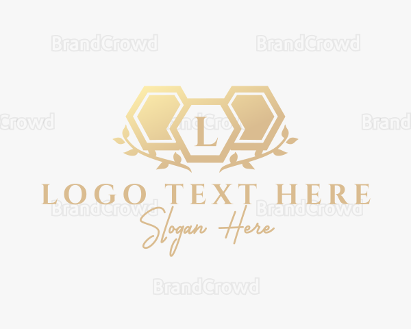 Luxury Expensive Leaf Logo