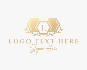 Event Styling - Luxury Expensive Leaf logo design