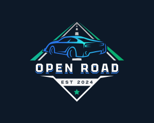 Car Road Racer logo design