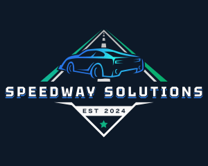 Road - Car Road Racer logo design