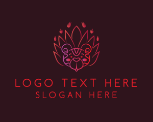 Decorative - Flower Bear Luxury logo design