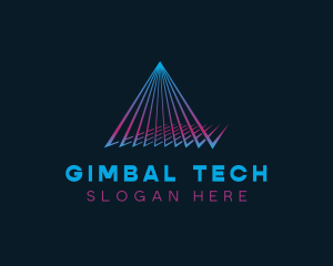 Generic Pyramid Tech logo design