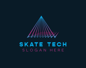 Generic Pyramid Tech logo design