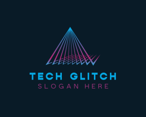 Generic Pyramid Tech logo design