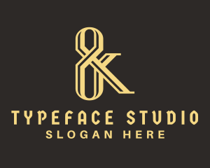 Stylish Font Ampersand  logo design