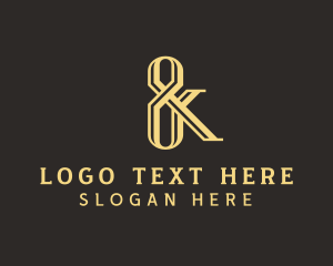 Luxe - Stylish Font Ampersand logo design