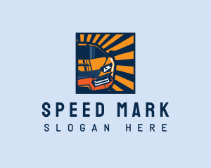 Modern Sports Car logo design