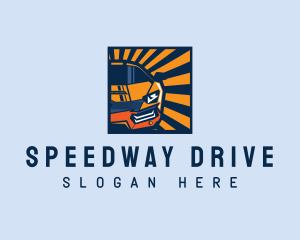 Driver - Modern Sports Car logo design