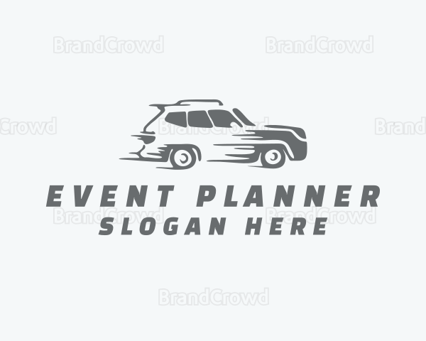 Fast SUV Car Logo