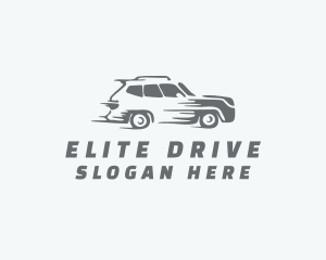 Suv - Fast SUV Car logo design