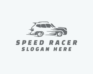 Fast SUV Car logo design