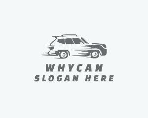 Panel Beater - Fast SUV Car logo design