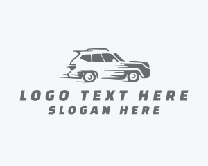 Speed - Fast SUV Car logo design
