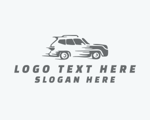 Fast SUV Car Logo