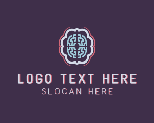 Psychologist - Mental Health Brain Counselling logo design