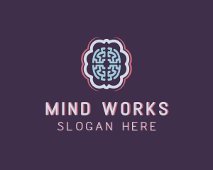 Mental Health Brain Counselling logo design