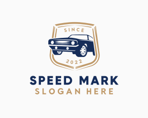 Sports Car Shield logo design