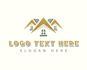 Residential - Roofing Construction Renovation logo design