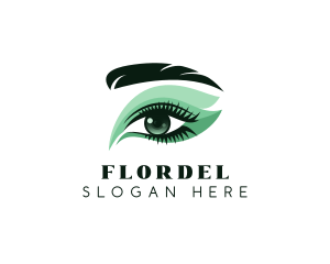 Beautiful Feminine Eye logo design